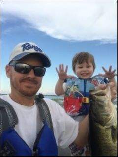 Dad's big fish